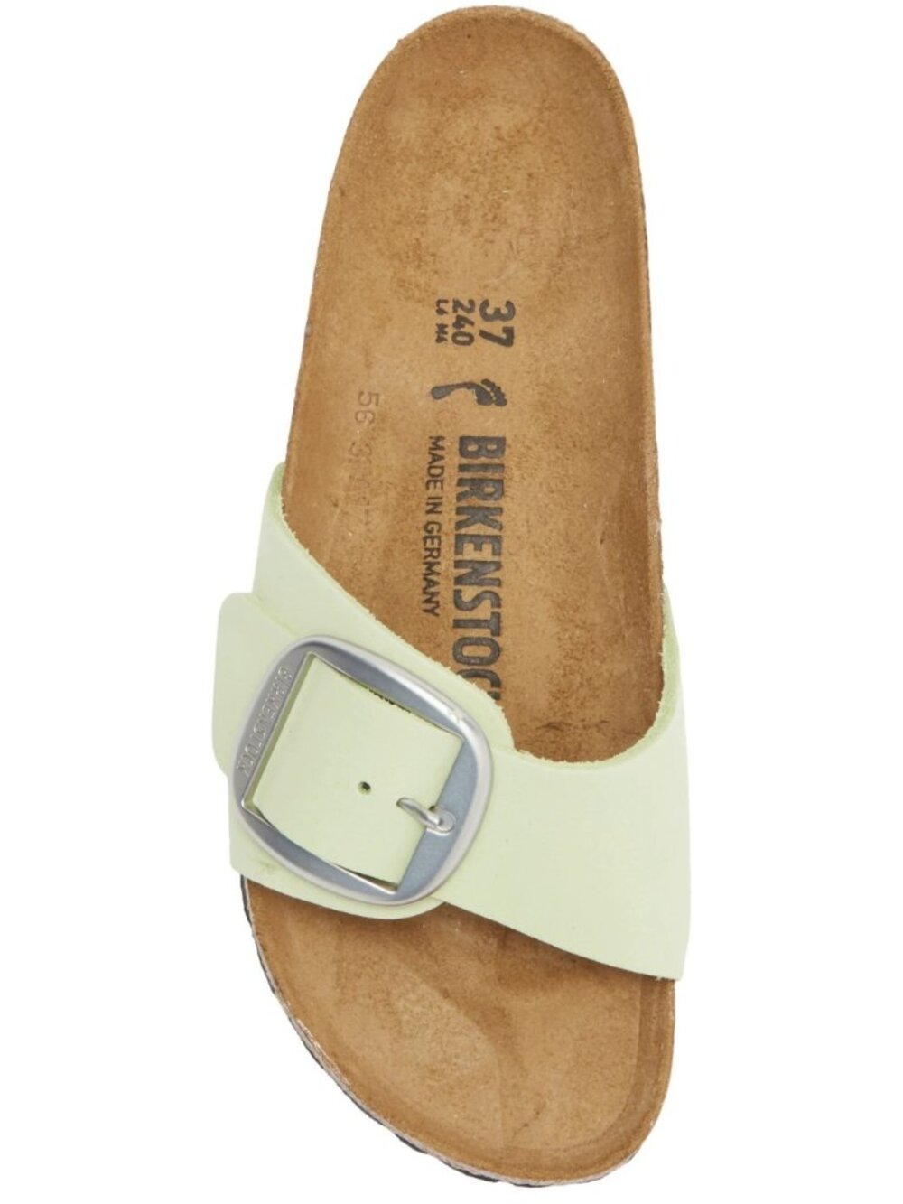 Birkenstock Madrid Big Buckle Womens Leather Slide Sandals Size 40 / US 9 Narrow - Picture 2 of 6